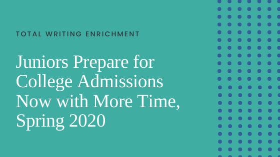 Juniors Prepare for College Admissions During These Uncertain Times