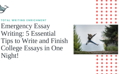 Emergency Essay Writing: 5 Essential Tips to Write and Finish College Essays in One Night!